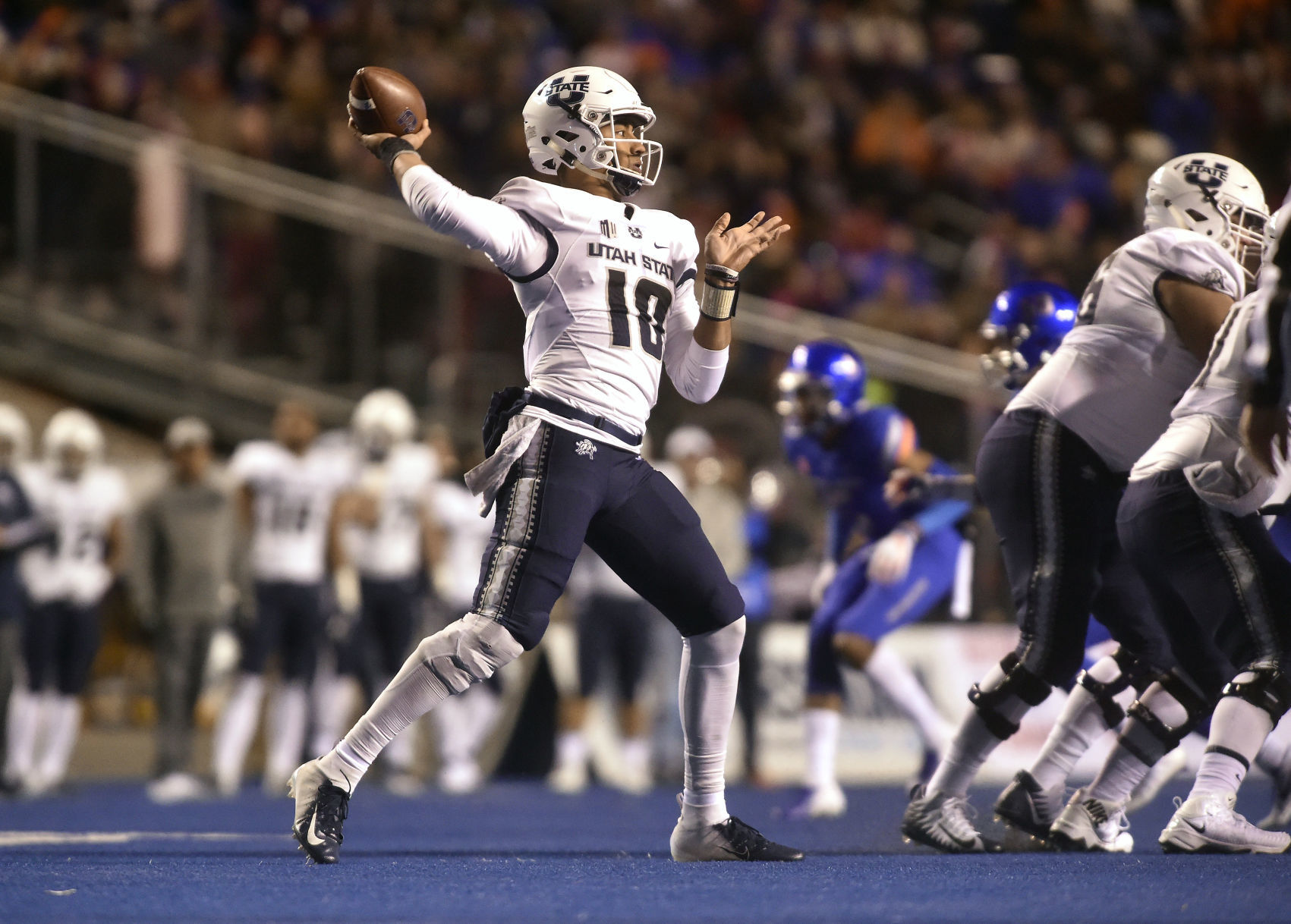 Football - Utah State Vs. Boise State